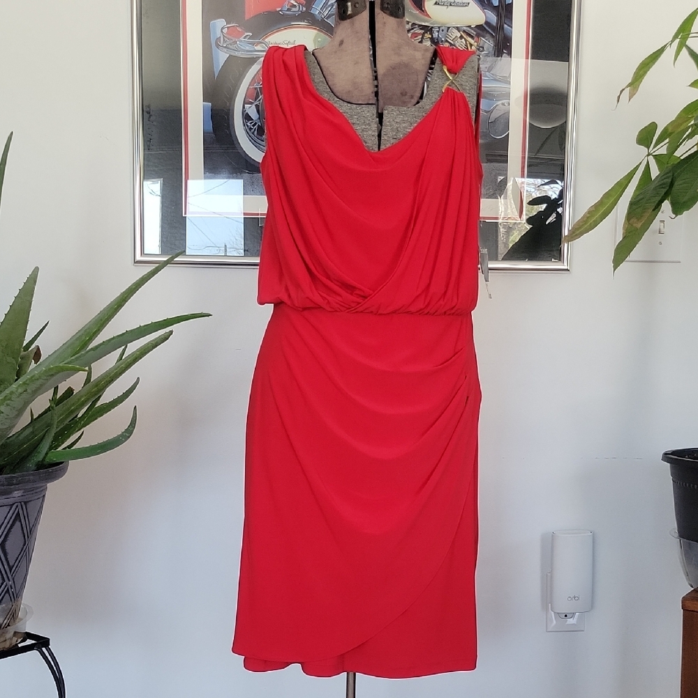 Scarlett Dress 12 Red NWT